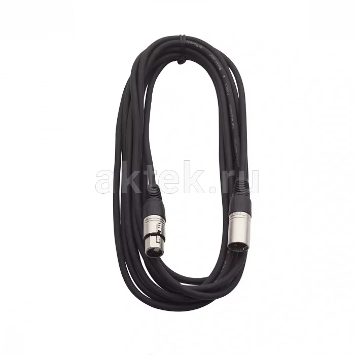 Rockcable RCL 30305 D7 микрофонный кабель XLR, 5 м