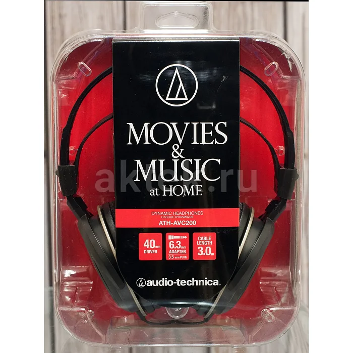 Полноразмерные наушники Audio-Technica ATH-AVC200 4