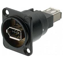 Neutrik NA1394-6-W-B панельный разъем Firewire IEEE 1394 гнездо -