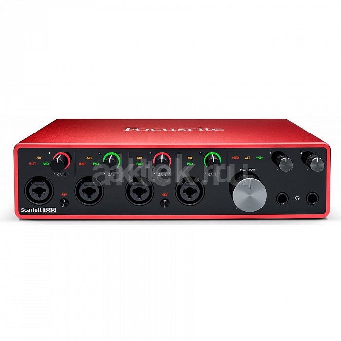 Аудио интерфейс USB FOCUSRITE Scarlett 18i8 3rd Gen 2