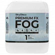 Жидкость для дым машины SkyDisco Premium FX FOG 1 легкого рассеивания, с ароматом мяты, 5л