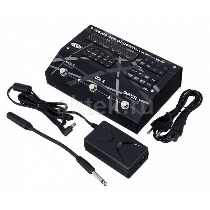 Гитарная педаль дилея Boss SDE-3000 EVH Dual Delay 2