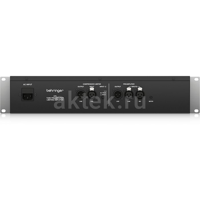 Behringer 676 классический ламповый предусилитель и FET-компрессор 2