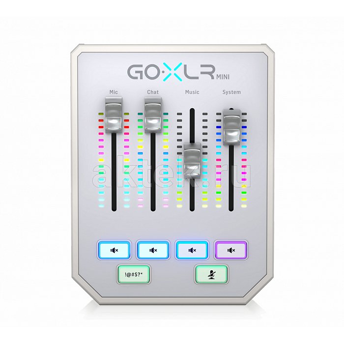 TC Helicon GO XLR MINI-WH звуковой интерфейс для live -стриминга 6