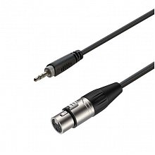 ROXTONE RACC420/3 аудиокабель XLR–Jack 3,5, 3 м, 2×0,14 мм²