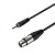 ROXTONE RACC420/3 аудиокабель XLR–Jack 3,5, 3 м, 2×0,14 мм²
