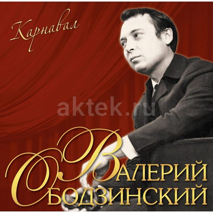Виниловая пластинка ВАЛЕРИЙ ОБОДЗИНСКИЙ - КАРНАВАЛ BLACK VINYL 12"