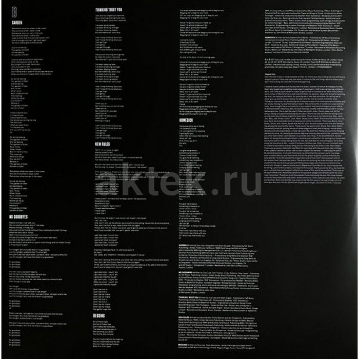 Виниловая пластинка DUA LIPA - DUA LIPA BLACK VINYL 12" 5