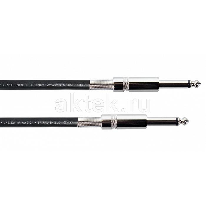 Cordial EI 6 PP инструментальный кабель Jack TS 6,3(m)/Jack TS 6,3(m)