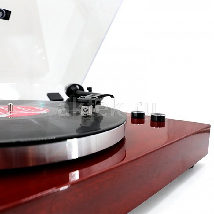 Виниловый проигрыватель MUSIC PUBLIC KINGDOM TT53AT Red Wood 4