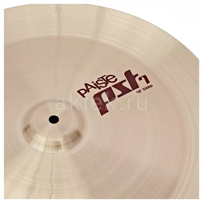 Paiste 18" PST7 China тарелка для ударной установки 3