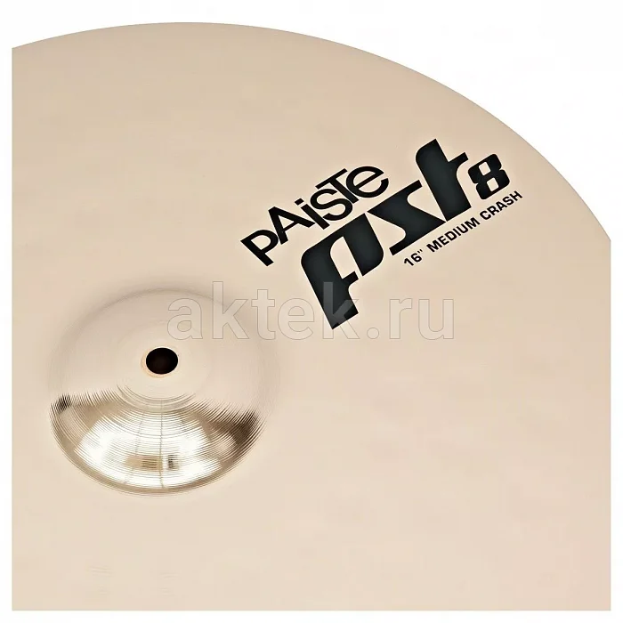 Paiste 16" PST8 Medium Crash крэш-тарелка из бронзы CuSn8 4