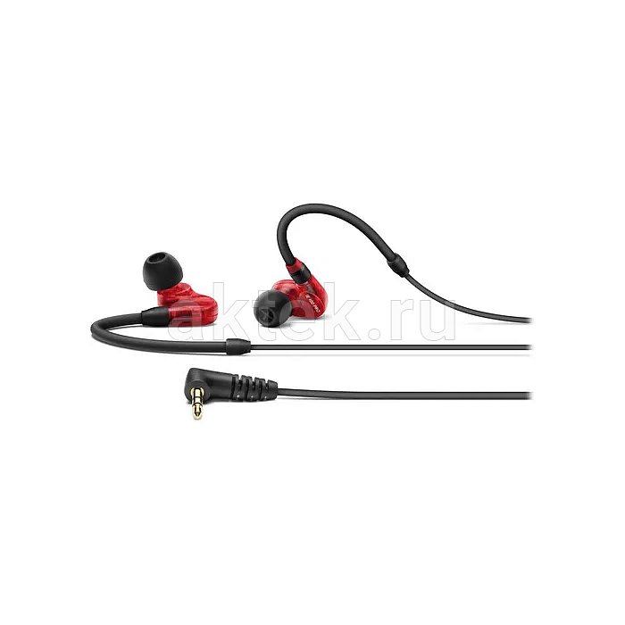 Вставные наушники Sennheiser IE 100 PRO clear красные
