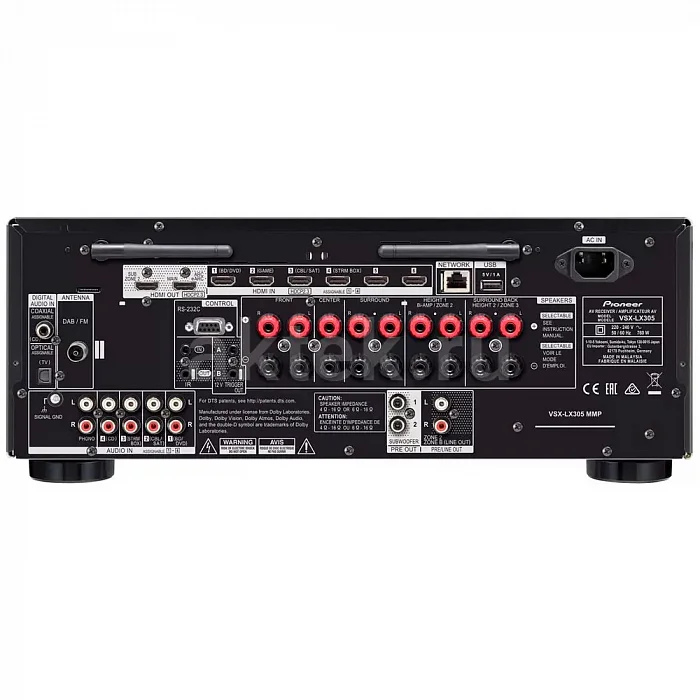 AV ресивер Pioneer VSX LX 305 B M2 Black 2