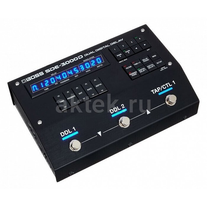 Гитарная педаль дилея Boss SDE-3000 Dual Delay 14