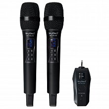 Беспроводные микрофоны с Bluetooth и аудиоприемником SkyDisco MIC-WL205
