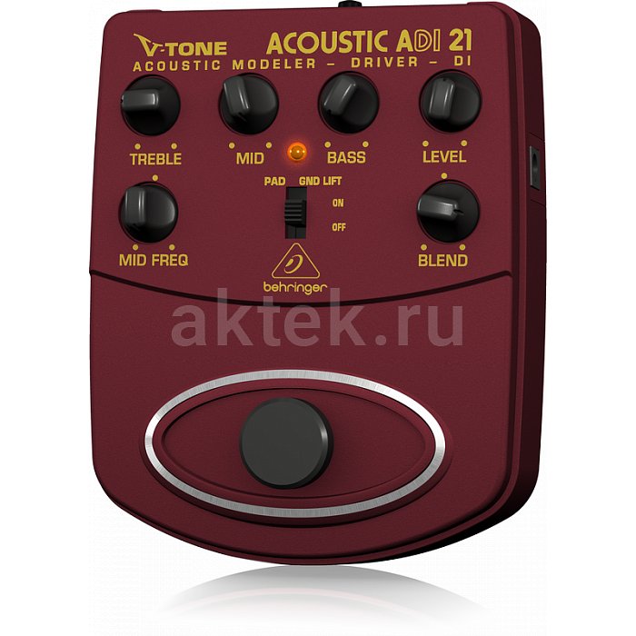 Behringer V-TONE ACOUSTIC ADI21 педаль моделирования усилителей