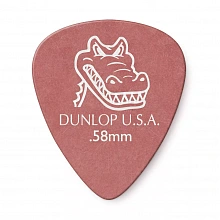 Dunlop 417P058 Gator Grip Standard 12Pack медиаторы, 0,58 мм