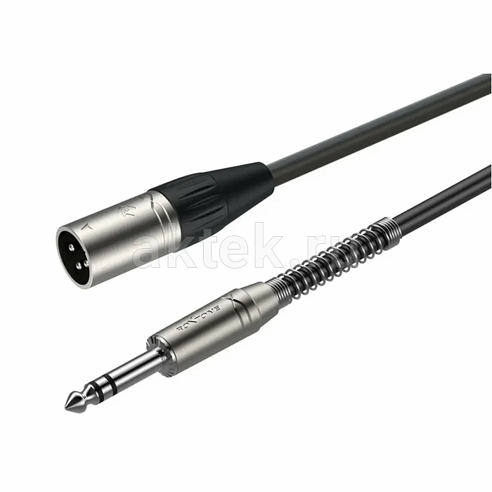 ROXTONE SMXJ260/1 кабель XLR–Jack 6,3 мм, 1 м