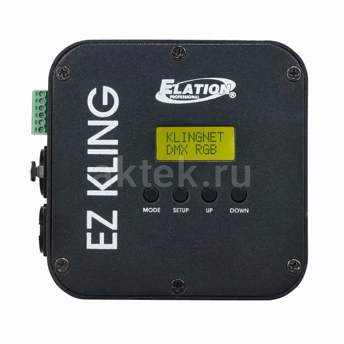 Маппинг интерфейс Elation EZ Kling