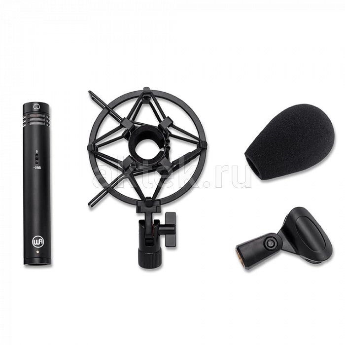 Узкомембранный конденсаторный микрофон Warm Audio WA-84-C-B Black 3