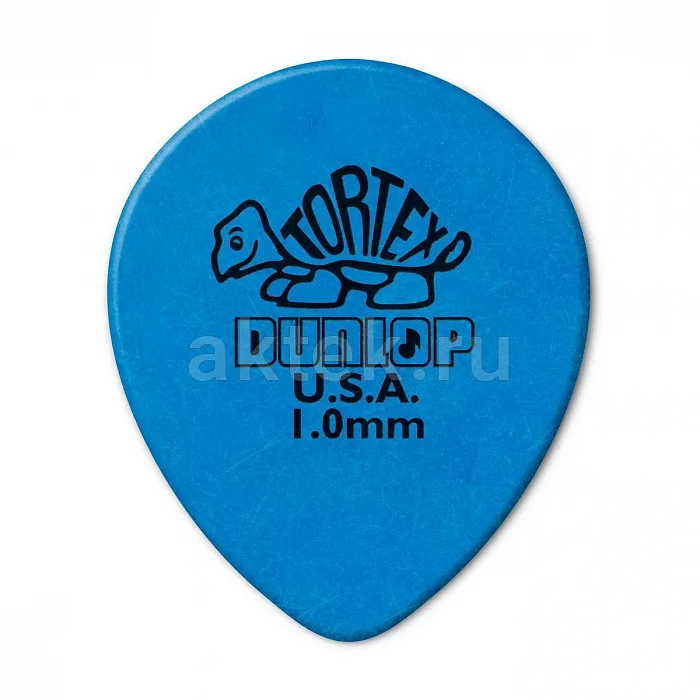 Dunlop 413R100 Tortex Teardrop 72Pack медиаторы, 1 мм, 72 шт