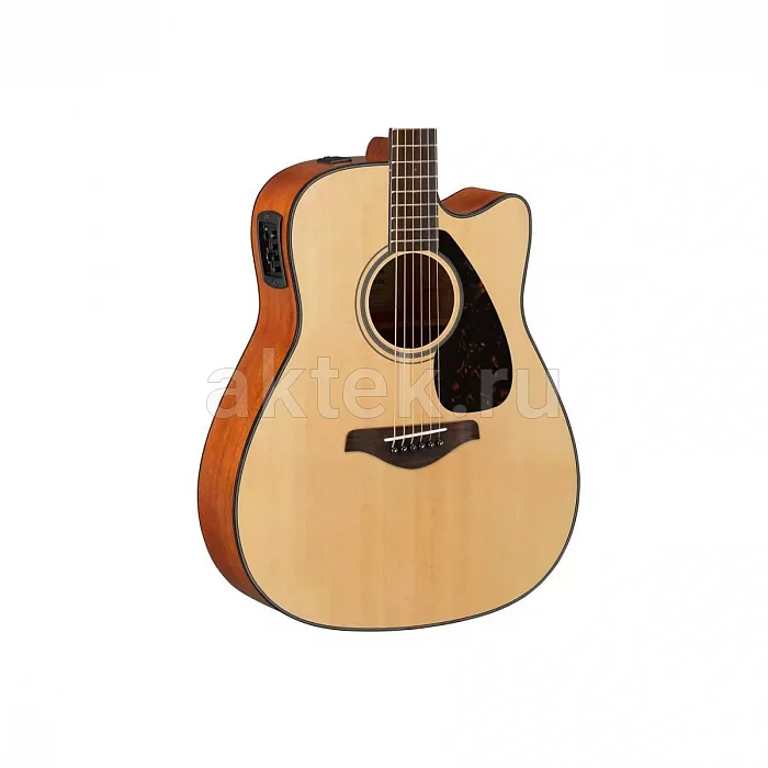 Yamaha FGX800C NT электроакустическая гитара, верхняя дека из ели 3