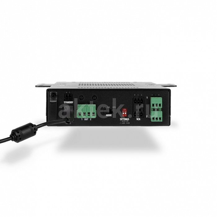 LD Systems AMP 205 инсталляционный мини-усилитель, 2×50 Вт 7