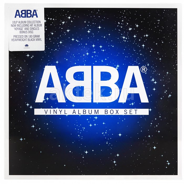 Виниловый бокс-сет ABBA - VINYL ALBUM BOX SET 180 GRAM BLACK VINYL 12" 4