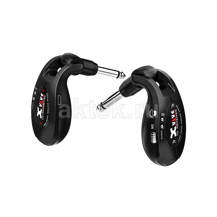 Цифровая гитарная радиосистема XVIVE U2 Guitar wireless system black 3