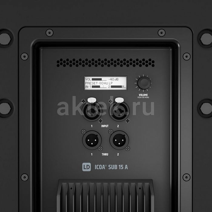 LD Systems ICOA SUB 15 A активный сабвуфер 15″ 1600Вт 6