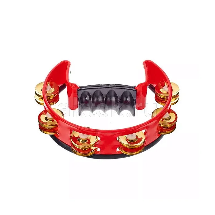 Pearl PTM-50BHR тамбурин с креплением и латунными джинглами 3