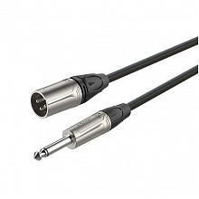 ROXTONE DMXJ250/6 аудиокабель XLR–Jack 6,3, 6 м, 2×0,22 мм²
