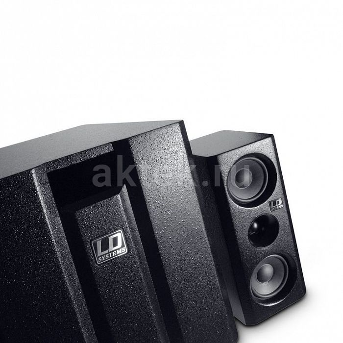 LD Systems DAVE 8 XS Black активная PA-система 2.1 8дюймов/350Вт 3