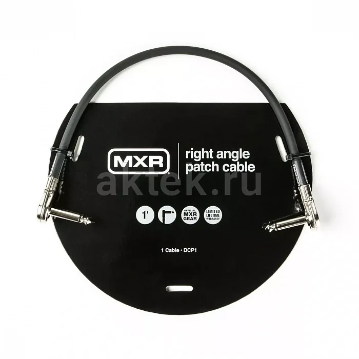 MXR DCP1 инструментальный кабель, спиральный экран