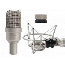 Студийный микрофон Gefell M930 satin nickel (with elastic suspension EA93 satin and adaptor A93 satin / POM (two-parts))