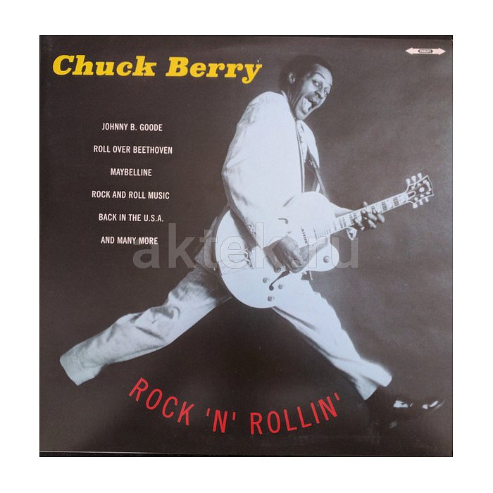 Виниловая пластинка CHUCK BERRY - ROCK N ROLLIN 180 GRAM BLACK VINYL 12"