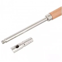 K&M 16700-000-01 ключ настройки пианино с тремя сменными головками 2