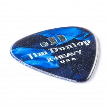 Dunlop 483P10XH Celluloid Blue Pearloid Extra медиаторы, целлулоид, extra heavy 2