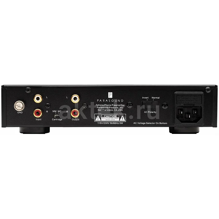 Фонокорректор Parasound Zphono black 2