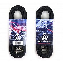 AuraSonics J63J63R-7 гитарный кабель Jack TS 6,3 мм - угловой Jack TS
