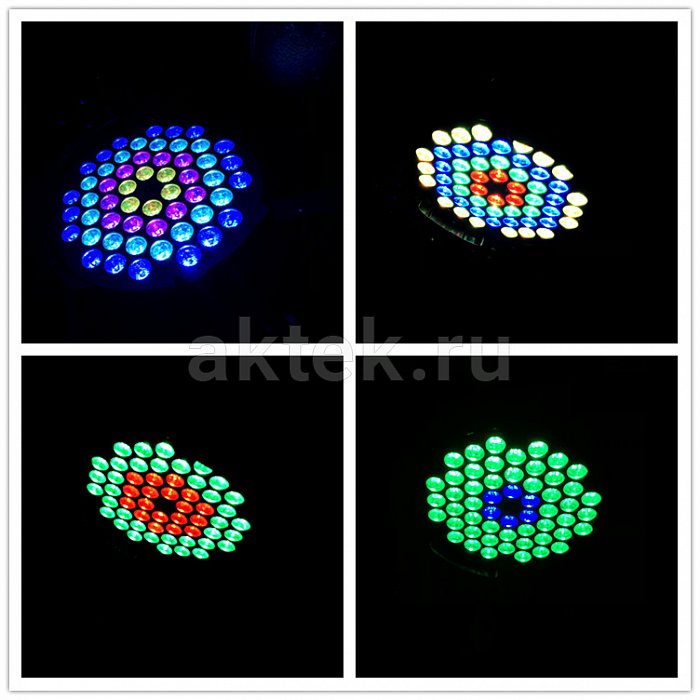 Светодиодный PAR прожектор Big Dipper LPC017 RGB 6