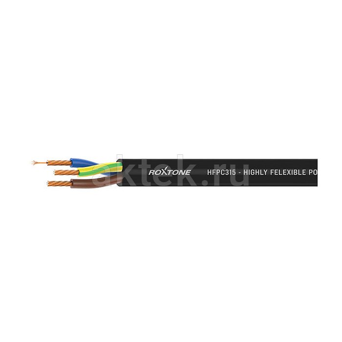 ROXTONE MP15P-P/3 кабель питания, 3 м, 3×1,5 мм² 3