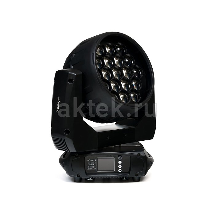 STAGE4 broWASH-S 19x25XW вращающаяся WASH-голова RGBW с зумом 2