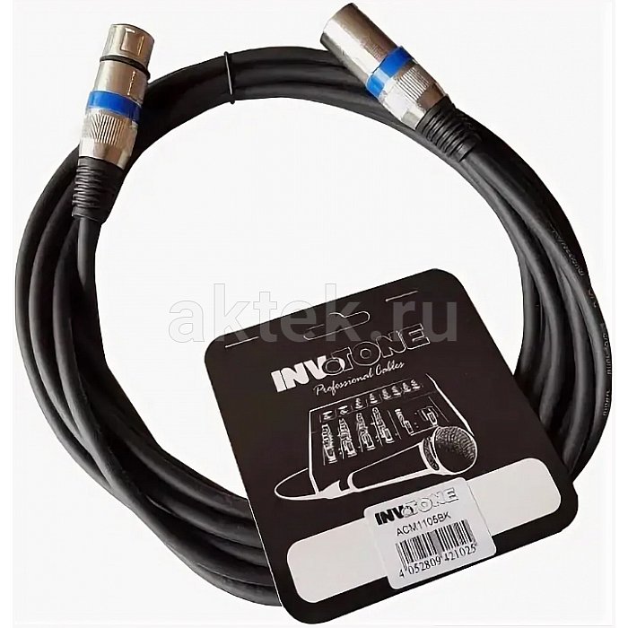 Кабель XLR-XLR Invotone ACM1105 черный