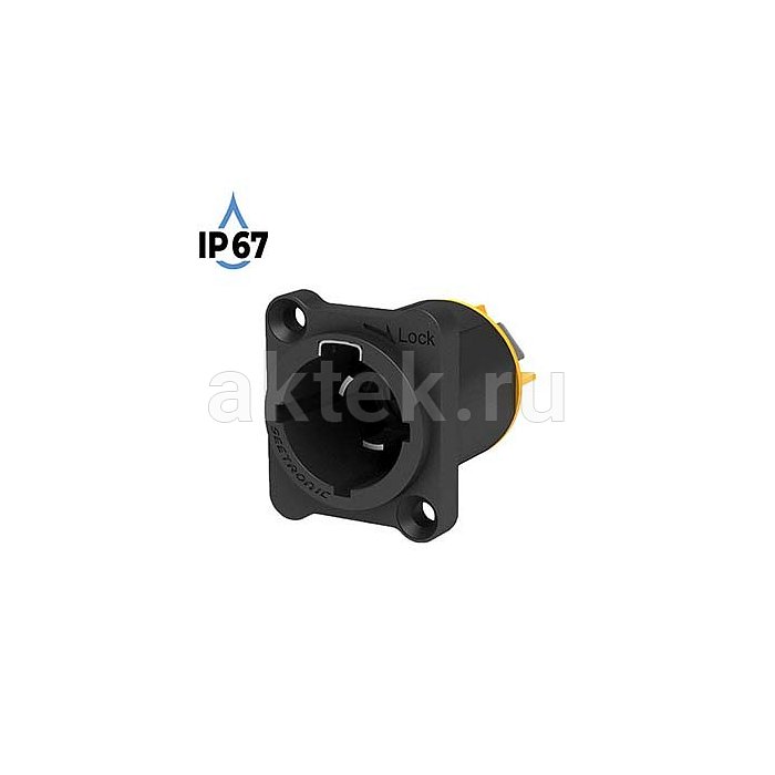 SEETRONIC SAC3MPX-67 панельный разъём PowerCON, IP67, 16 А