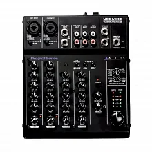ART USBMix6 шестиканальный USB-микшер-аудиоинтерфейс, 2 микрофонных входа, фантомное питание