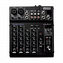 ART USBMix6 шестиканальный USB-микшер-аудиоинтерфейс, 2 микрофонных входа, фантомное питание
