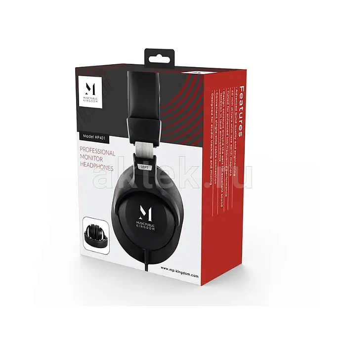 Полноразмерные наушники MUSIC PUBLIC KINGDOM HP401 6