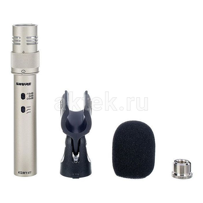 SHURE KSM141/SL Инструментальный микрофон с двумя диаграммами 2